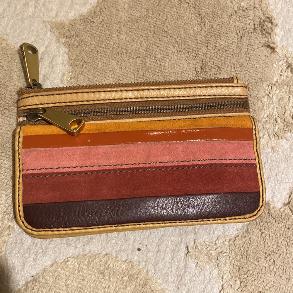 Fossil Leather Wallet / Pouch - Picture 2 of 11